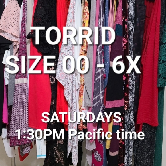 1 Hour: Torrid Live Show 8/30, Saturday, 1:30 PM Pacific to 5 PM - Picture 4 of 4
